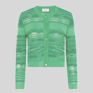 CARDIGAN JACQUARD LEGGERO