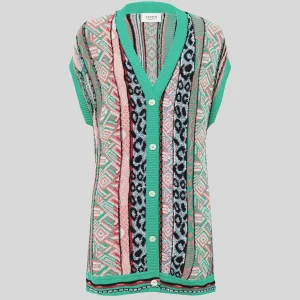 CARDIGAN JACQUARD MULTIFILO "LANEUS"