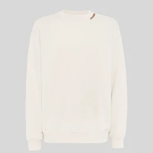 FELPA GIROCOLLO IN COTONE