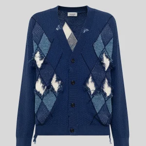 CARDIGAN OVER ARGYLE