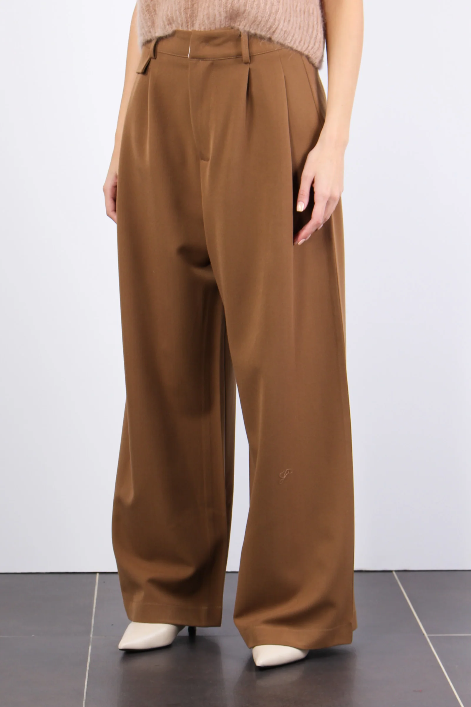 Pantalone Pences Taschino Cammello - immagine 4