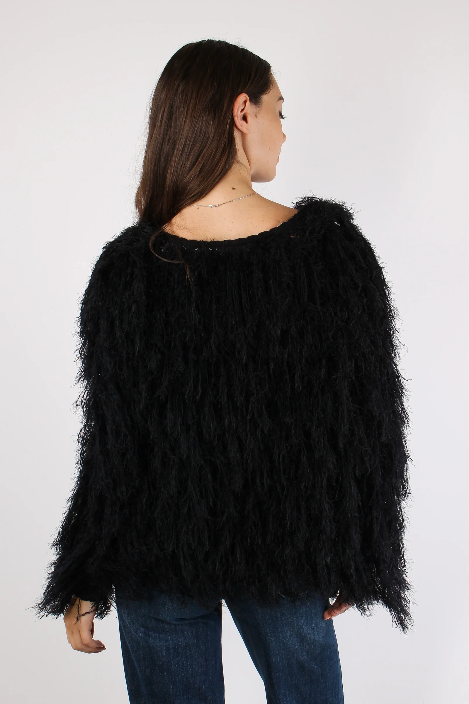 Maglia Piume Nero - immagine 6