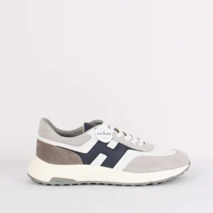 Sneaker Hyperlight Camoscio Grigio/bianco