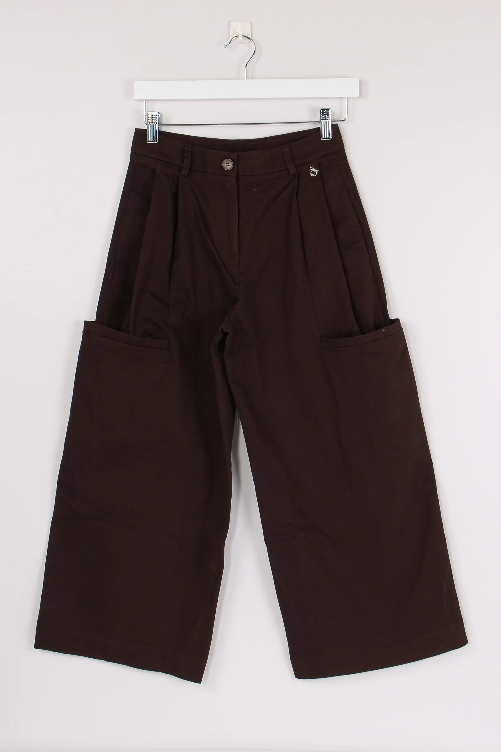 Pantalone Palazzo Tasche Caffe