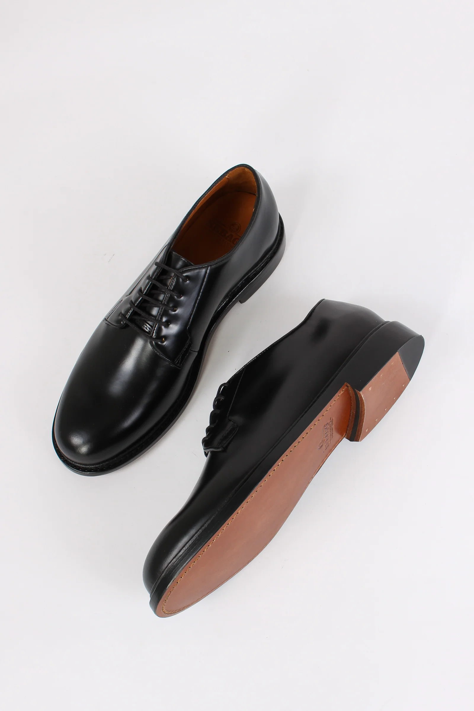 Scarpa Allacciata Pelle Black - immagine 6