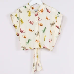 Camicia Fantasia Tigre Multicolor