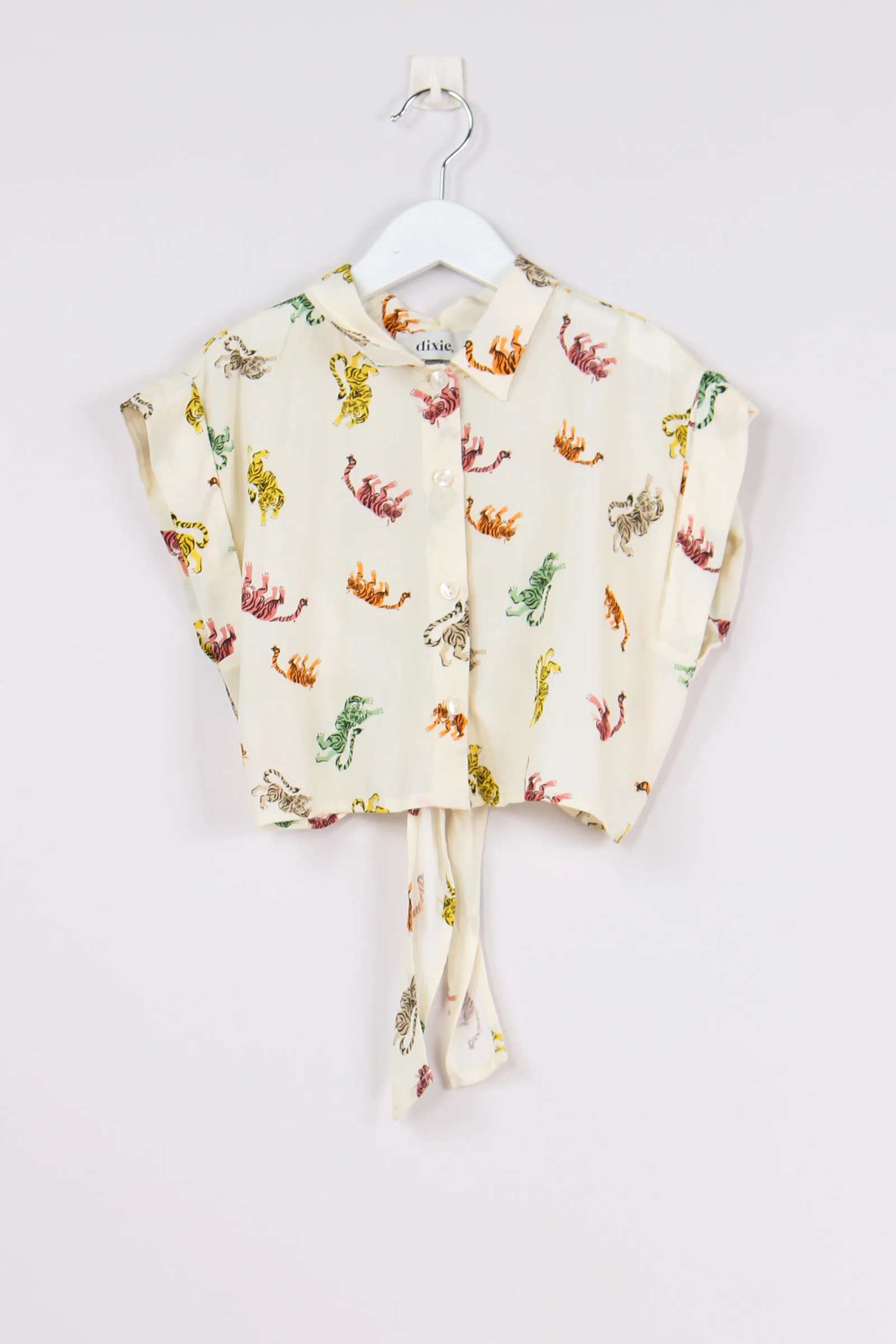 Camicia Fantasia Tigre Multicolor