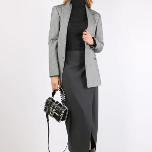 Gonna Lunga Portafoglio Graphite