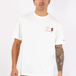 T-shirt Chalet E Vin Brule Bianco