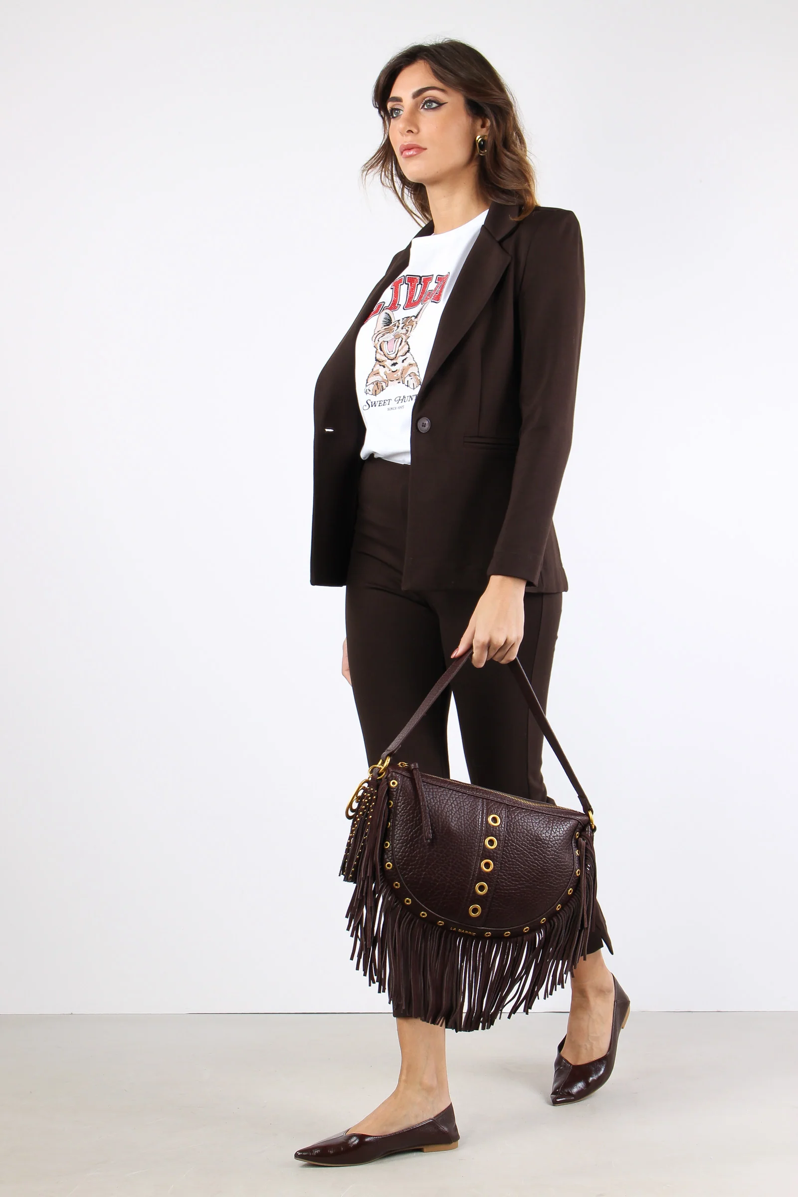 Pantalone Scalino Fondo Moro - immagine 5