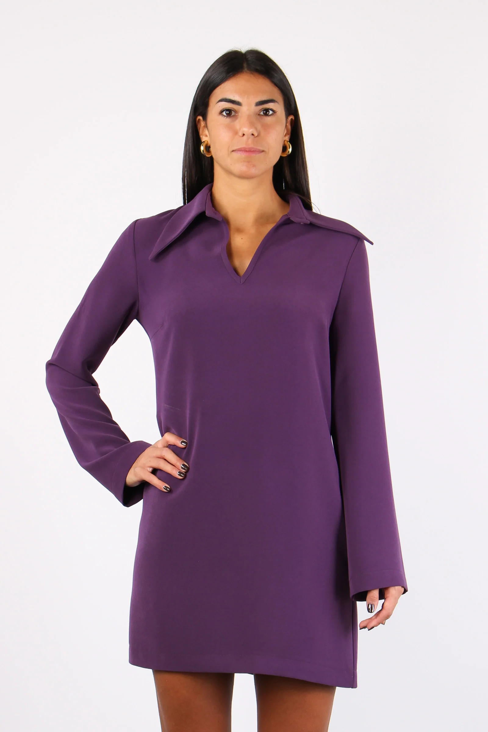 Abito Collo Punta Melanzana - immagine 7