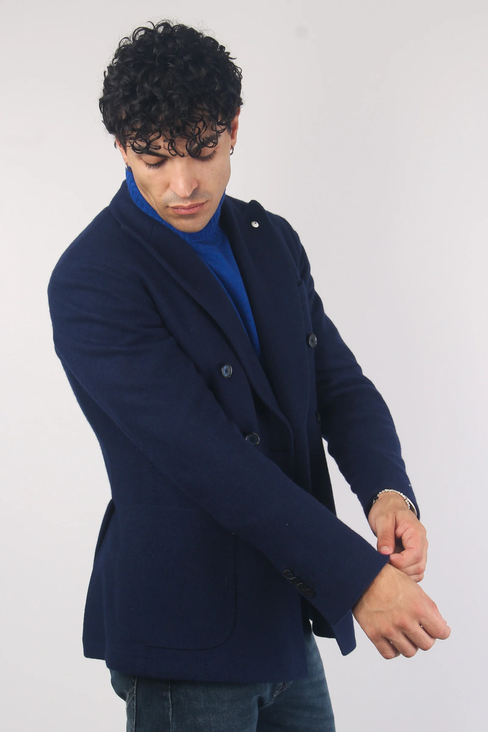 Blazer Doppiopetto Blu - immagine 5