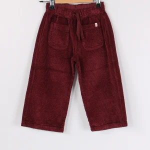 Pantalone Velluto Burgundy