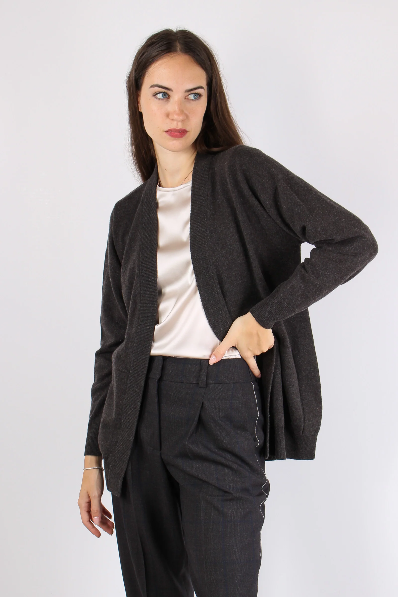 Cardigan Aperto Cintura Moro - immagine 7