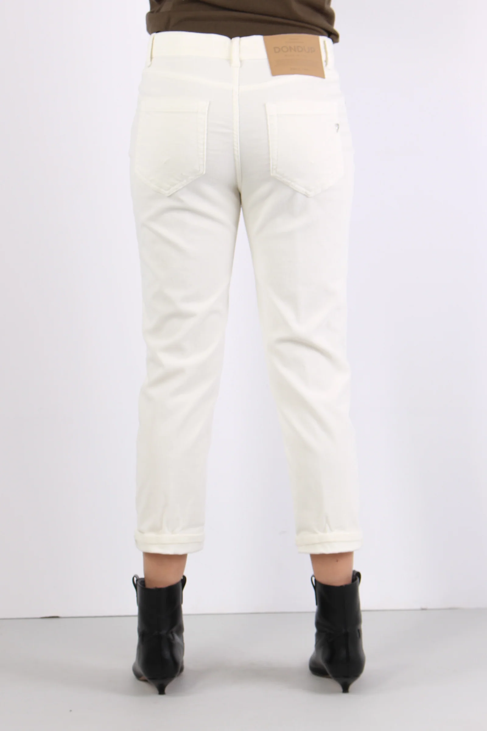 Koons Pantalone Velluto Mille Panna - immagine 6