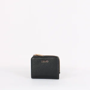 Portafoglio Piccolo Clip Nero