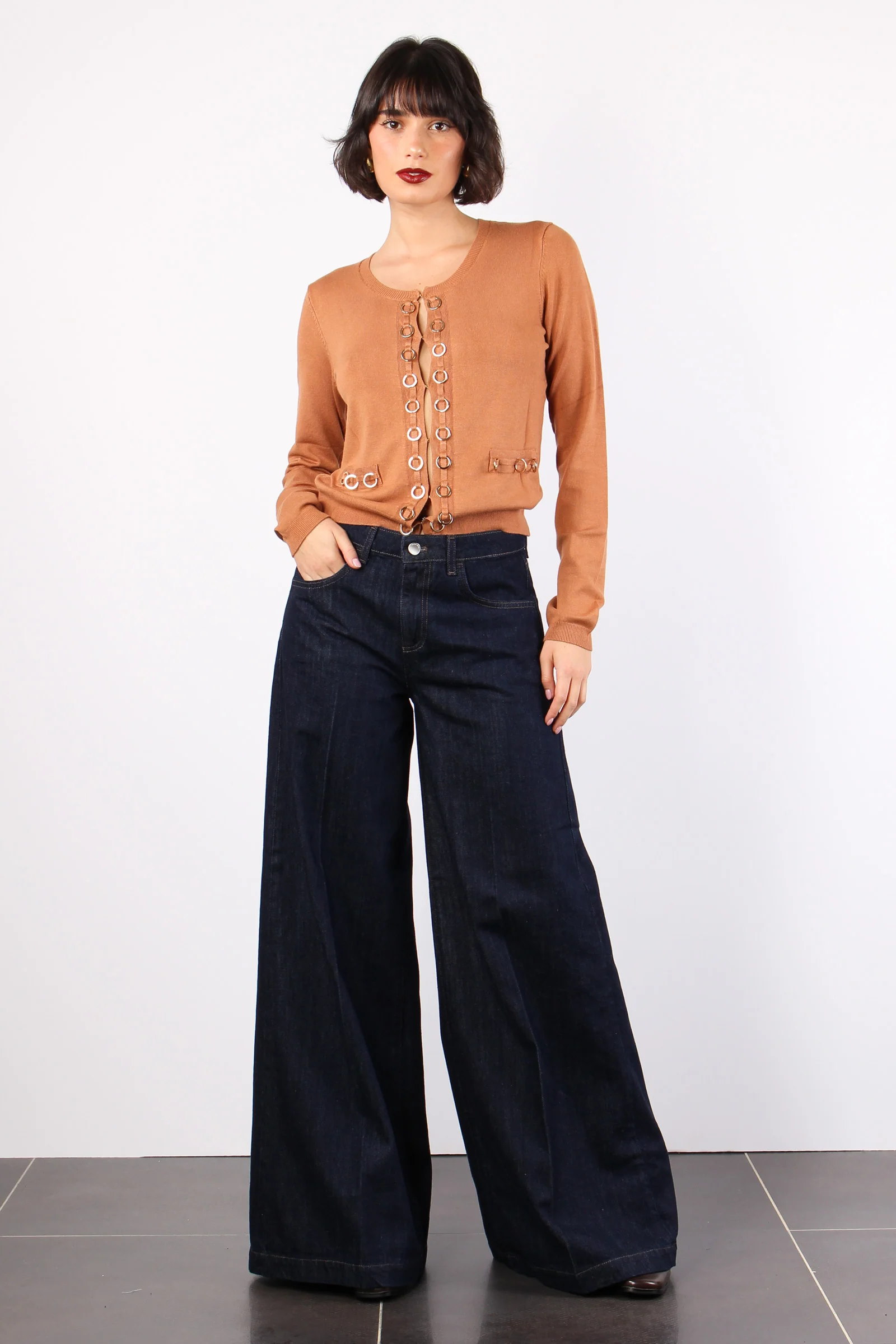 Asia Cardigan Anelli Amber B - immagine 3