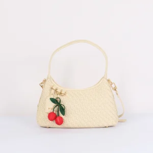 Zelda Baguette Intreccio Off White