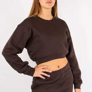 Felpa Corta Girocollo Moro