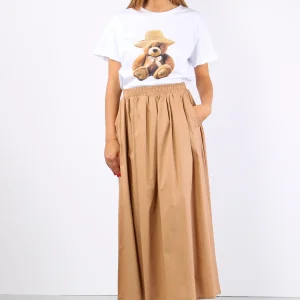 Gonna Tela Paracadute Biscotto