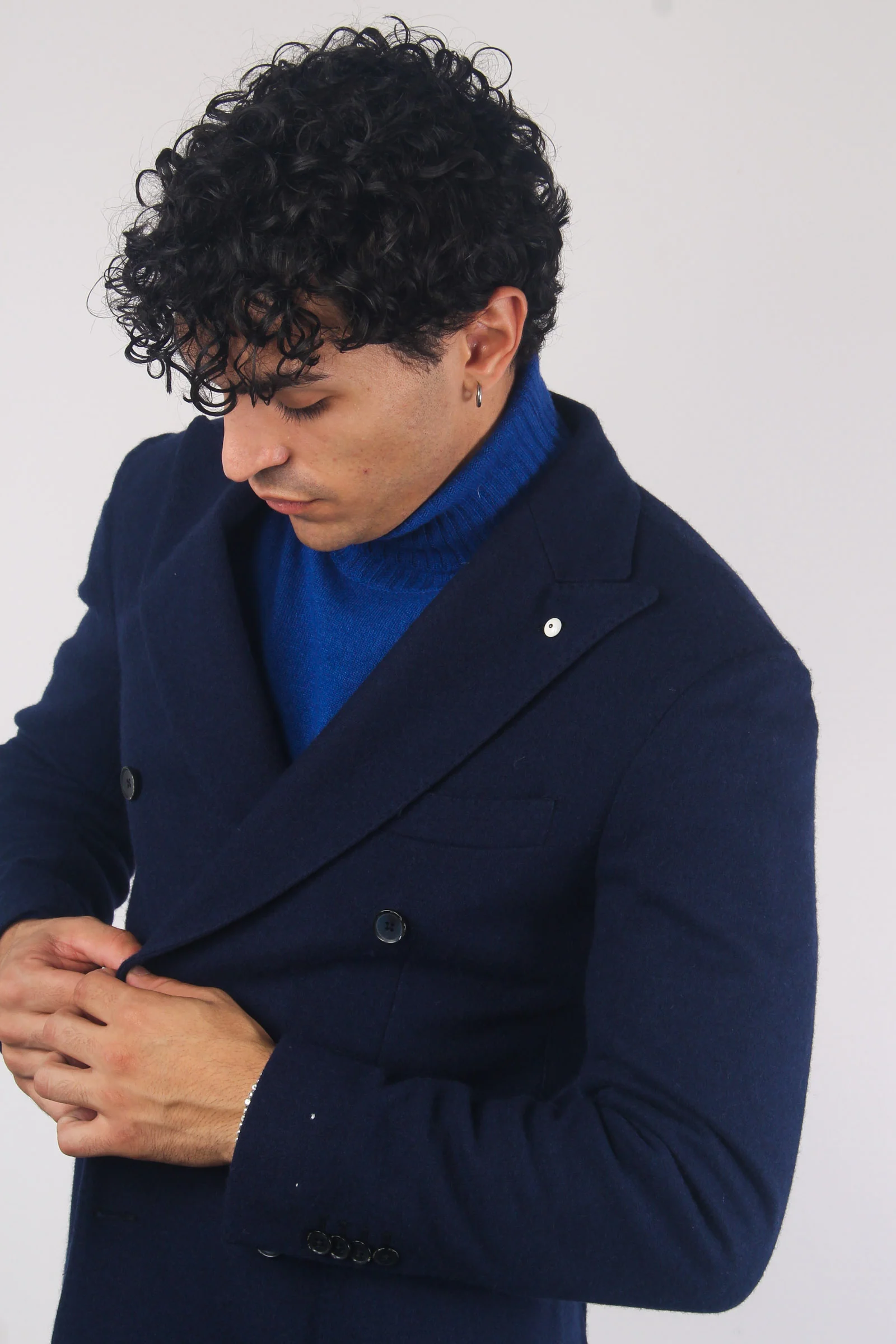 Blazer Doppiopetto Blu - immagine 7