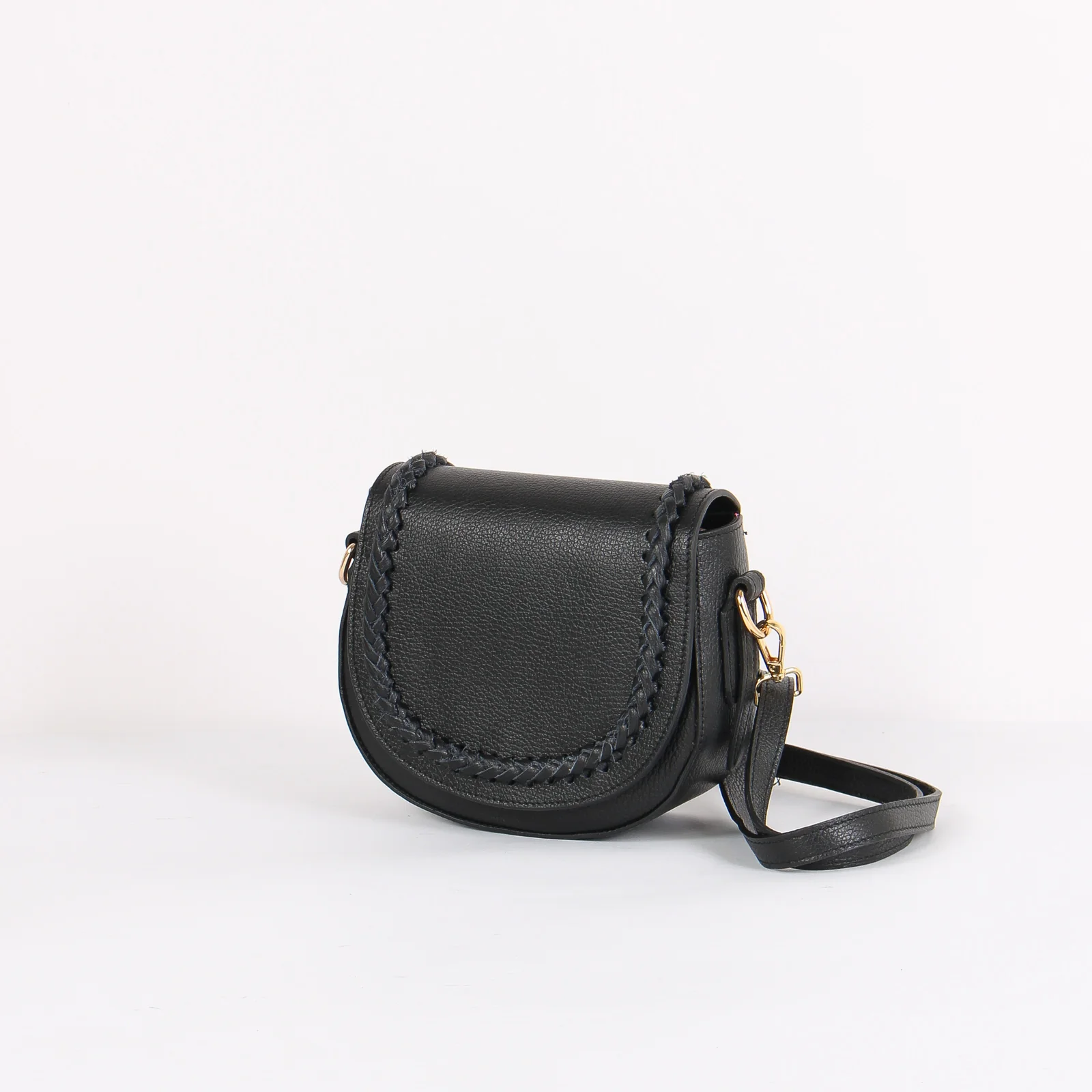 Bandoliera Intreccio Nero - immagine 9