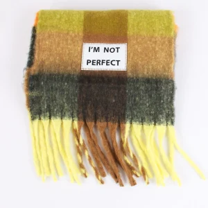 Sciarpa Im Not Perfect Multicolor