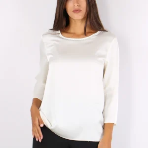 Fui Casacca Fluida Strass Ivory