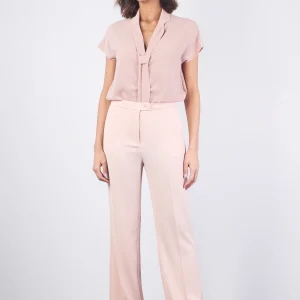 Pantalone Palazzo Fluido Cipria