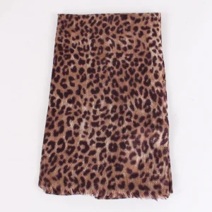 Sciarpa Animalier Cammello