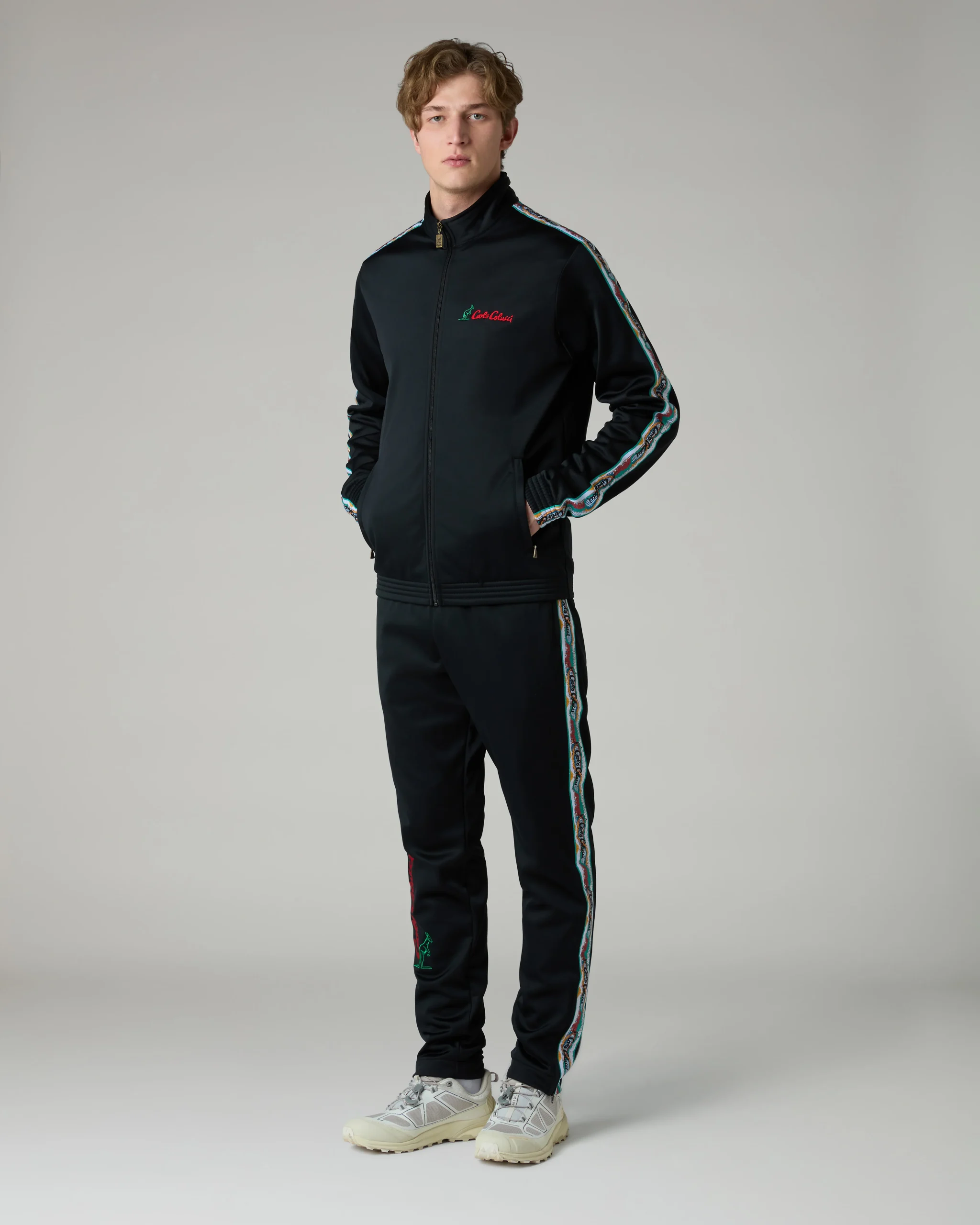 Color Tape Track Jacket - immagine 3