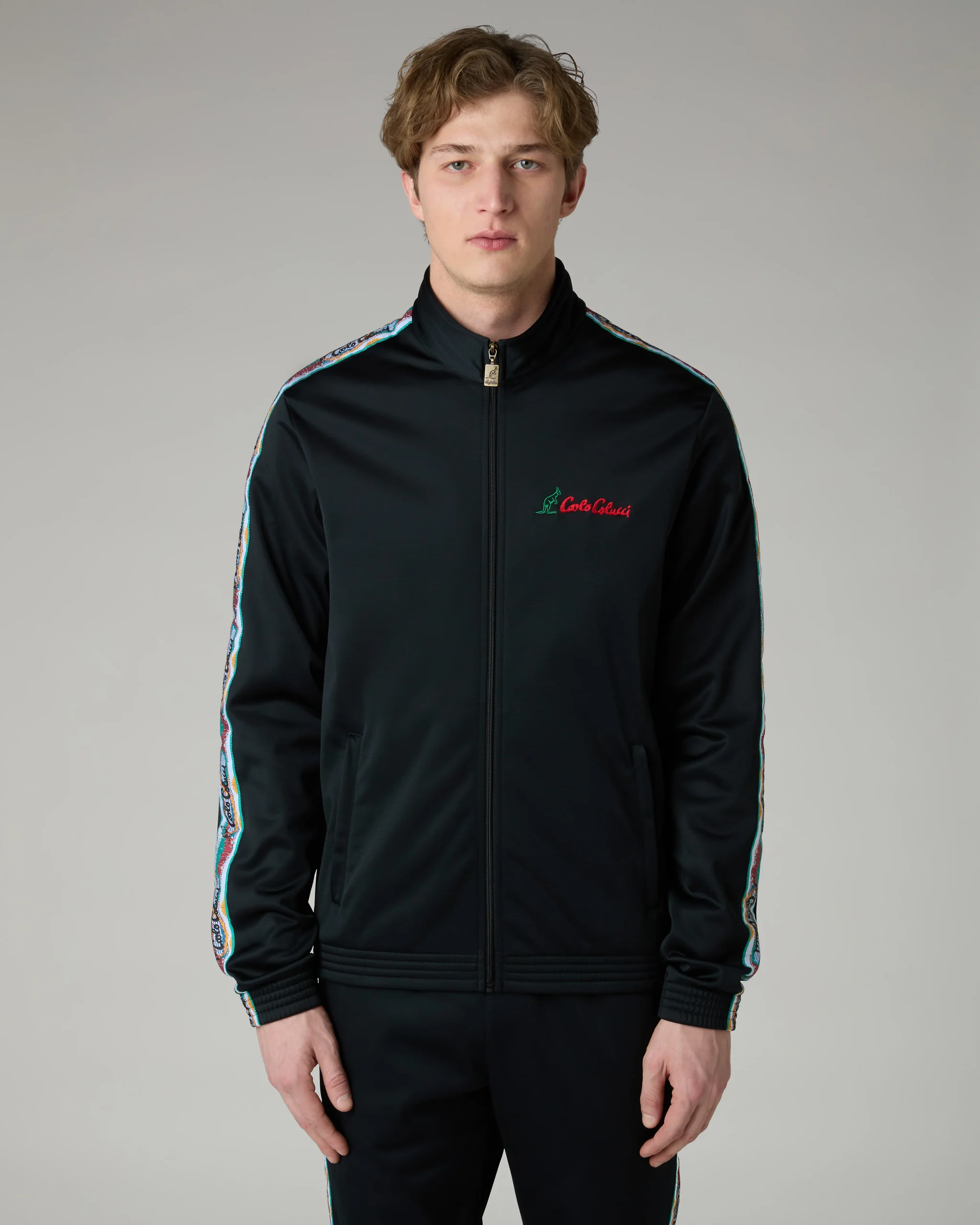Color Tape Track Jacket - immagine 2