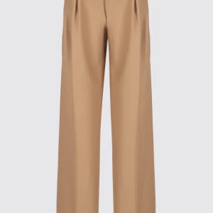 Pantaloni gamba larga doppia pence