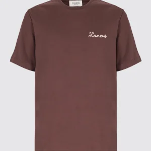 T-shirt girocollo in cotone Cornely