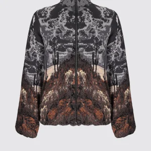 Bomber imbottito jacquard Oniric Desert