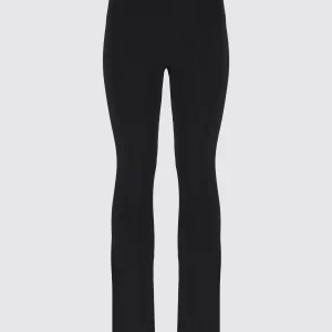 Pantaloni flared in lana extrafine