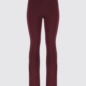 Pantaloni flared in lana extrafine