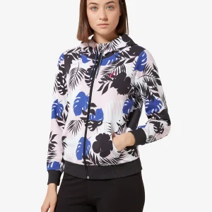 Flowers Hoodie Jacket: Australian Sportswear