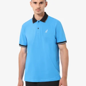 Elasticized Piquet Polo Shirt: Australian Sportswear