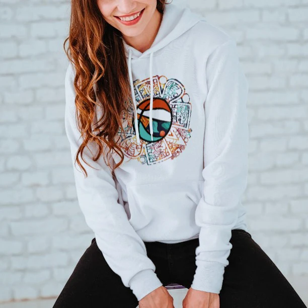 MAYAM BASKET felpa cappuccio donna - immagine 5