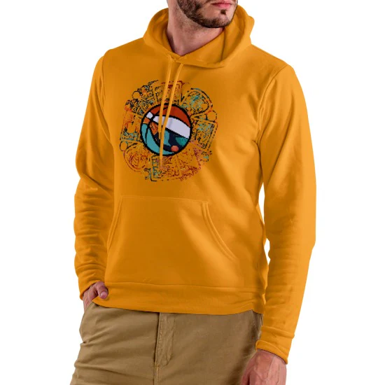 MAYAM BASKET felpa cappuccio uomo - immagine 4