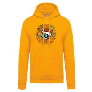 MAYAM BASKET felpa cappuccio bimbo