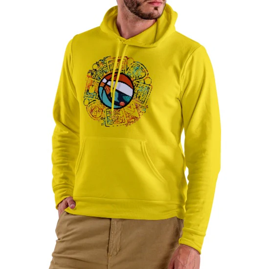 MAYAM BASKET felpa cappuccio uomo - immagine 6