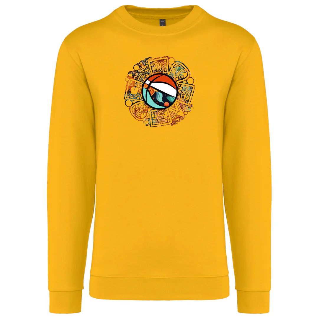 MAYAM BASKET felpa girocollo uomo - immagine 5