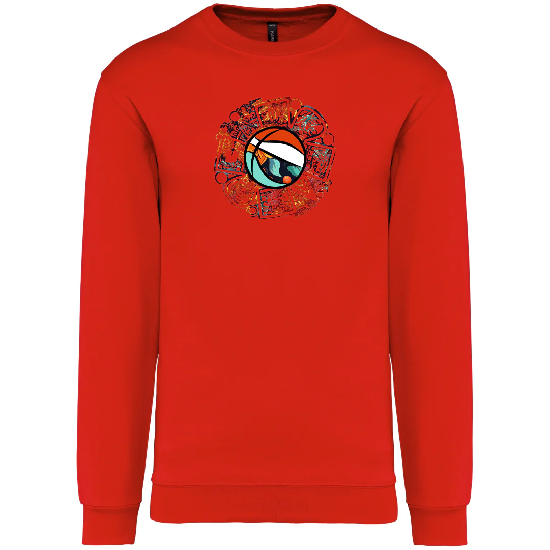 MAYAM BASKET felpa girocollo uomo - immagine 7