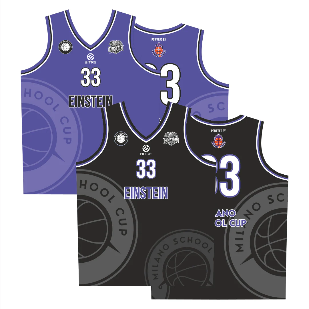 EINSTEIN canotta basket double donna - immagine 2