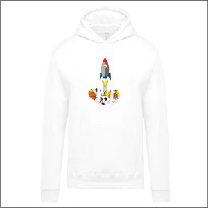 ROCKET felpa cappuccio uomo