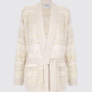 CARDIGAN IN MAGLIA JACQUARD 'LANEUS'