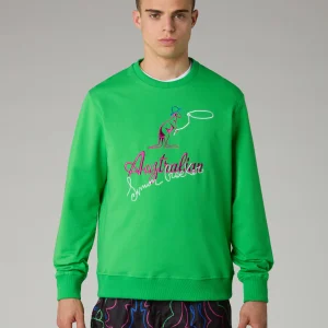 Cow-Kangoo Crewneck: Simon Cracker x Australian