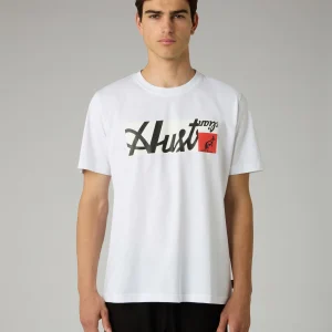 Broken Logo Printed T-shirt: Australian Sportswear